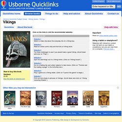 “Vikings” in Usborne Quicklinks