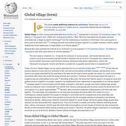 Global village (term)