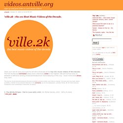'ville.2k - the 101 Best...