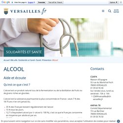 Ville de Versailles - Alcool