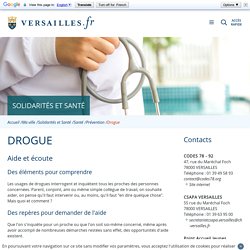 Ville de Versailles - Drogue