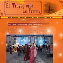 Ville en Lumieres Ville de Troyes