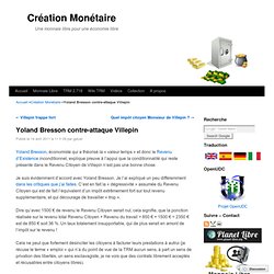 Yoland Bresson contre-attaque Villepin