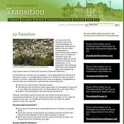 Villes en transition