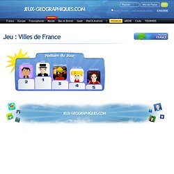 Jeu Villes de France jeux gratuits