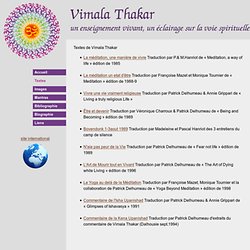 Vimala Thakar