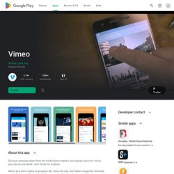 Vimeo - Apps on Google Play