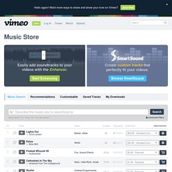 Vimeo Music Store