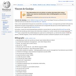 Vincent de Gaulejac