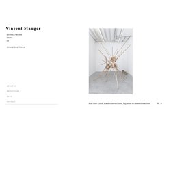 Vincent Mauger - Galerie Bertrand Grimont