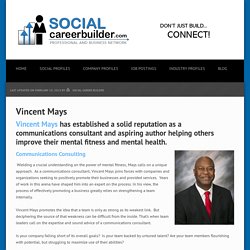 Vincent Mays — Social Career Builder