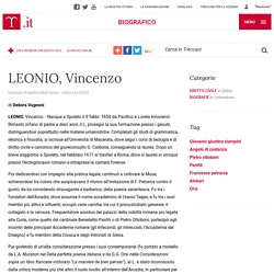 LEONIO, Vincenzo in Dizionario Biografico