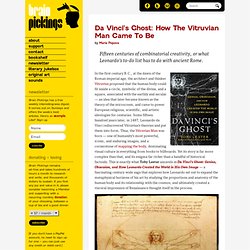 Da Vinci's Ghost: How The Vitruvian Man Came To Be