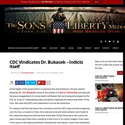 CDC Vindicates Dr. Bukacek - Indicts Itself