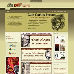 Bem vindos ao site de Luiz Carlos Prestes
