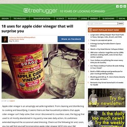 18 uses for apple cider vinegar that will surprise you