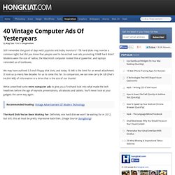 40 Vintage Computer Ads of Yesteryears