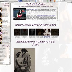 Vintage Lesbian Erotica - Free Erotic Art Picture Gallery