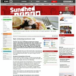 Spis vinterdepressionen væk - dr.dk/Sundhed/Din sundhed