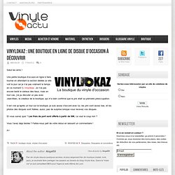 Vinylokaz : une boutique en ligne de disque d’occasion à découvrir