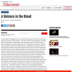A Violence in the Blood