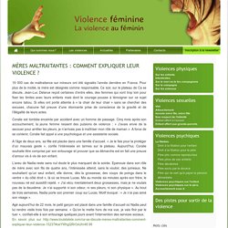 Violence féminine