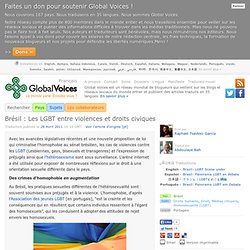 Brésil : Les LGBT entre violences et droits civiques