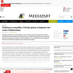 Violences sexuelles: l’école peine à imposer les cours d’éducation