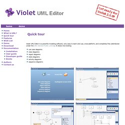 Violet UML Editor : easy to use, completely free