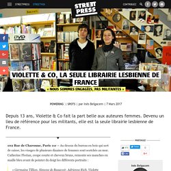 Violette & Co, la seule librairie lesbienne de France