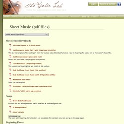 Violin Lab - Resources