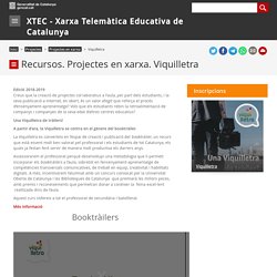 Projectes en xarxa. Viquilletra. XTEC - Xarxa Telemàtica Educativa de Catalunya