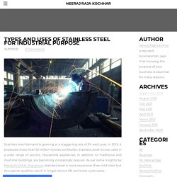 CEO of Viraj Steel - NEERAJ RAJA KOCHHAR