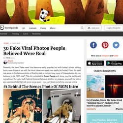 30 Fake Viral Photos People Believed Were Real