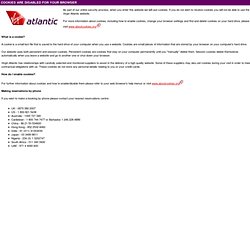 Virgin Atlantic Airways - Popup