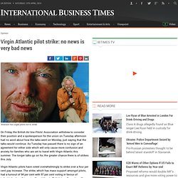 Virgin Atlantic pilot strike: no news is very bad news