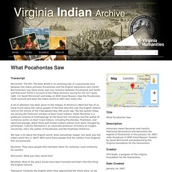 Virginia Indian Archive