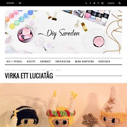 Virka ett luciatåg - DIY Sweden