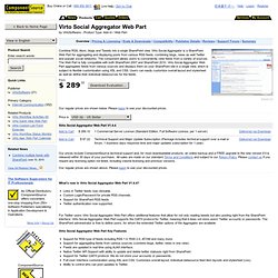 Virto Social Aggregator