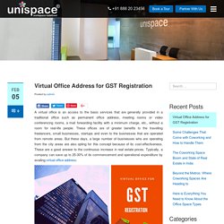 Virtual Office Address for GST Registration