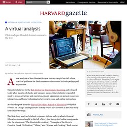 A virtual analysis