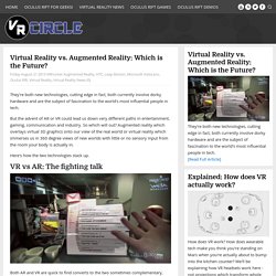 Virtual Reality vs. Augmented Reality: Which is the Future?