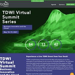 Virtual Summit Series: Business Innovation and the Cloud
