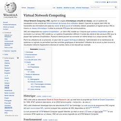 Virtual Network Computing