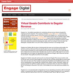 Virtual Goods Contribute to Dogster Revenue