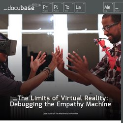 The Limits of Virtual Reality: Debugging the Empathy Machine