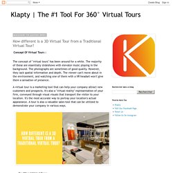 How 3D Virtual Tour different from a Traditional Virtual Tour