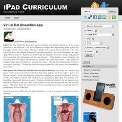 Virtual Rat Dissection App