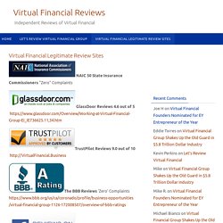 Virtual Financial Legitimate Review Sites