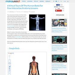 6 Virtual Tours Of The Human Body For Free Interactive Anatomy Lessons